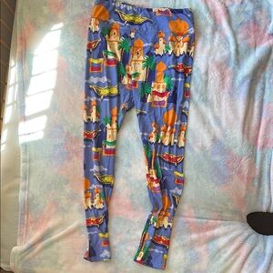 Aladdin inspired leggings